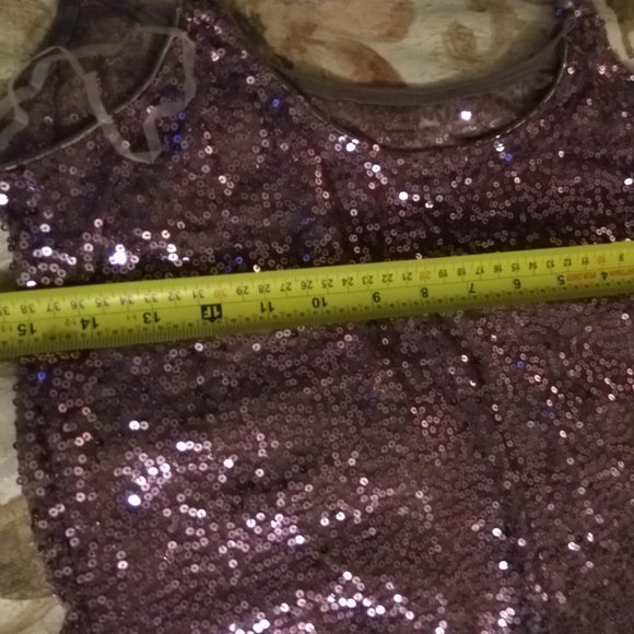 Pink sequinned slip - Picture 8 of 13